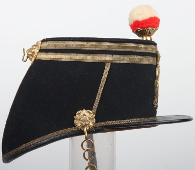 Victorian 64th (2nd Staffordshire) Regiment of Foot Shako 1869-78 - 5
