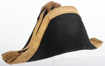 Post 1902 Royal Navy Admirals (Flag Officer) Full Dress Bicorn Hat in Tin, - 5