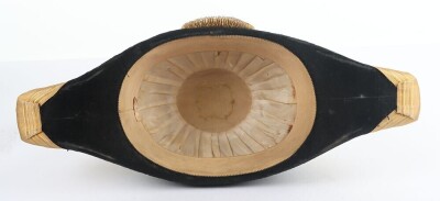 Post 1902 Royal Navy Admirals (Flag Officer) Full Dress Bicorn Hat in Tin, - 6