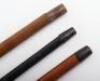 Three silver topped walking canes, late 19th/early 20th century - 3