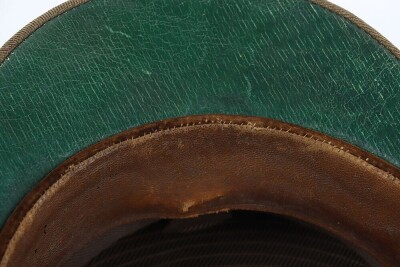 WW1 British Officers Service Dress Peaked Cap, Royal Warwickshire Regiment. - 8