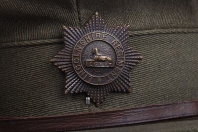 British Officers Service Dress Peaked Cap. - 6