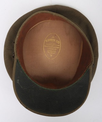 British Officers Service Dress Peaked Cap. - 7