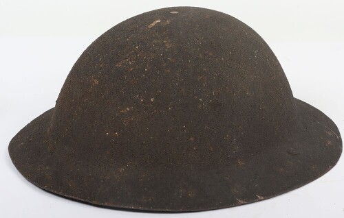 WW1, Great War, British Brodie Steel Combat Helmet, Rimless.