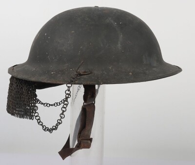Rare WW1, Great War British Cruise Visor Helmet, Mk.1. - 2