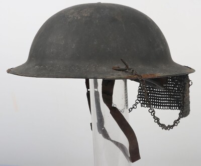 Rare WW1, Great War British Cruise Visor Helmet, Mk.1. - 3