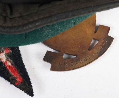 WW2 Kieffer Commando Green Beret. - 4