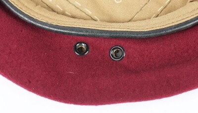 WW2 British Airborne Forces Maroon Beret, 1945 Dated. - 4