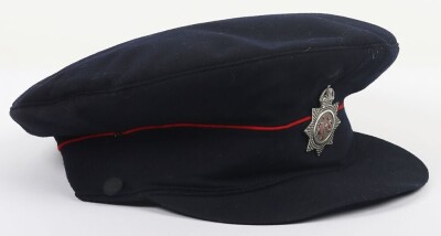 WW2 National Fire Service Peaked Cap, 1943 Dated. - 2