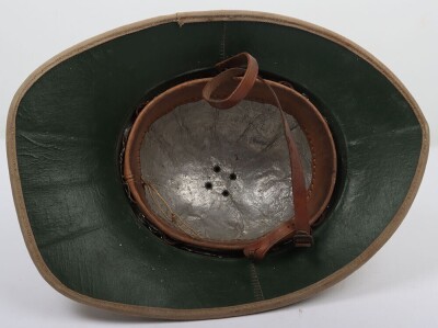 WW2 British Kings Liverpool Regiment Other Ranks Foreign Service Helmet, - 5