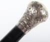 Three silver topped walking canes, late 19th/early 20th century - 11
