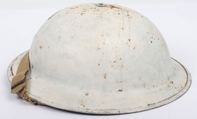 WW2 British Home Front Senior Warden's Steel Helmet - 3
