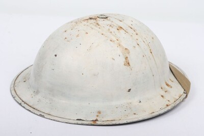 WW2 British Home Front Senior Warden's Steel Helmet - 4