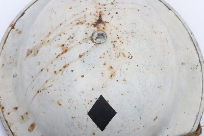 WW2 British Home Front Senior Warden's Steel Helmet - 5