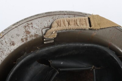 WW2 British Home Front Senior Warden's Steel Helmet - 7