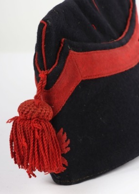 French 2nd Empire Bonnet de Police Artillery Headdress - 3