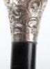 Three silver topped walking canes, late 19th/early 20th century - 14