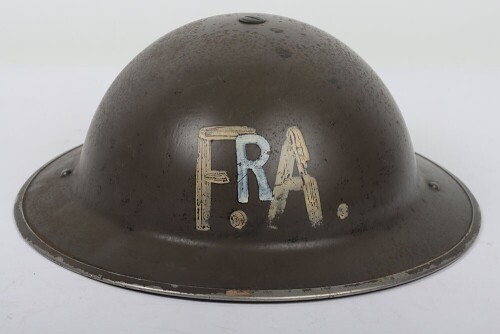 WW2 British Mk.II Helmet, First Aid Rescue, Civil Defence.