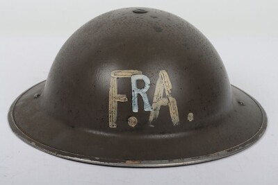 WW2 British Mk.II Helmet, First Aid Rescue, Civil Defence.