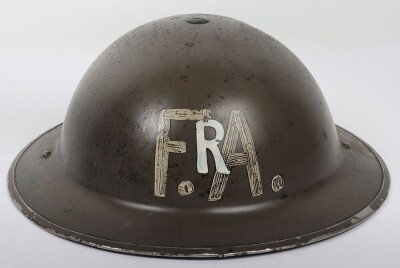 WW2 British Mk.II Helmet, First Aid Rescue, Civil Defence. - 4
