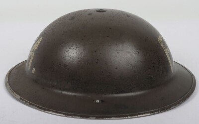 WW2 British Mk.II Helmet, First Aid Rescue, Civil Defence. - 5