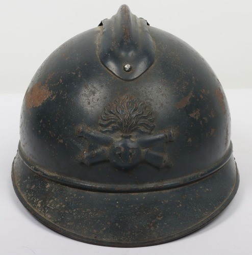 WW1 French Artillery Adrian Steel Helmet