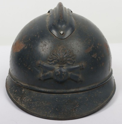 WW1 French Artillery Adrian Steel Helmet