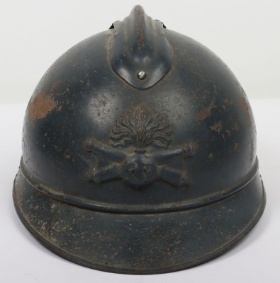 WW1 French Artillery Adrian Steel Helmet