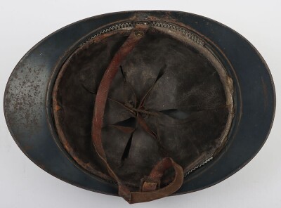 WW1 French Artillery Adrian Steel Helmet - 5