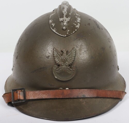 Interesting Polish Adrian Helmet