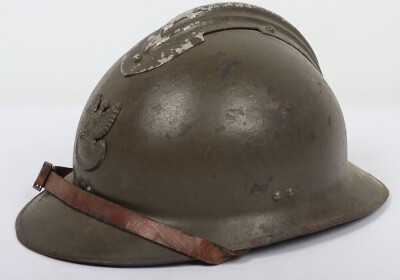 Interesting Polish Adrian Helmet - 4