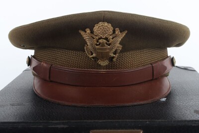 WW2 American Cap of Four Star General Anthony C McAuliffe, - 2