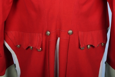 South East Hampshire Local Militia Georgian Officers Coatee - 7