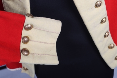 South East Hampshire Local Militia Georgian Officers Coatee - 9