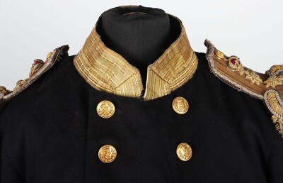 Victorian Royal Navy Inspector of Naval Hospitals Full Dress Tunic - 3