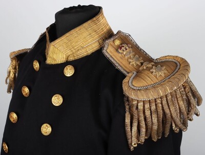 Victorian Royal Navy Inspector of Naval Hospitals Full Dress Tunic - 6
