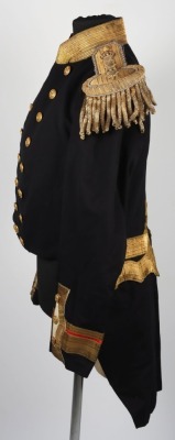 Victorian Royal Navy Inspector of Naval Hospitals Full Dress Tunic - 7