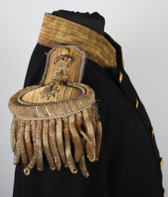Victorian Royal Navy Inspector of Naval Hospitals Full Dress Tunic - 18