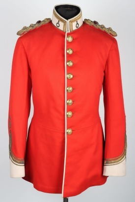 Indian Army 45th Rattray&rsquo;s Sikhs Colonel Mc Rae Officers Full Dress Tunic