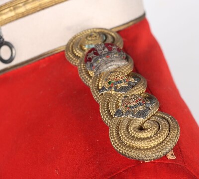 Indian Army 45th Rattray&rsquo;s Sikhs Colonel Mc Rae Officers Full Dress Tunic - 7