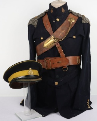 Uniform, Headdress and Accoutrements of the Honourable Charles Brand, Sussex Yeomanry