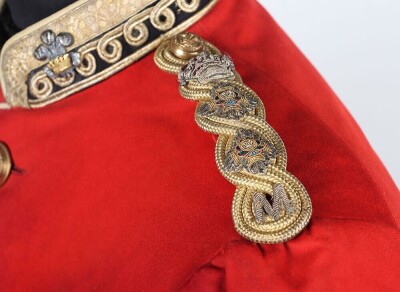 Leinster Regt Col Pepper&rsquo;s Officers Full Dress Tunic. - 9