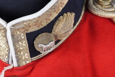 Munster Fusiliers Capt Brereton&rsquo;s Officers Full Dress Tunic. - 3