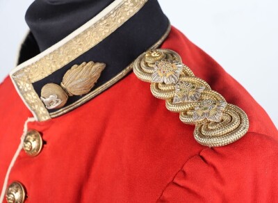 Munster Fusiliers Capt Brereton&rsquo;s Officers Full Dress Tunic. - 6