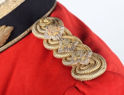 Munster Fusiliers Capt Brereton&rsquo;s Officers Full Dress Tunic. - 7