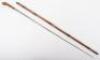 A Victorian bamboo sword stick