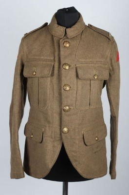 WW1 British, King's Own Scottish Borderers (KOSB), Uniform Grouping, Attributed. - 5
