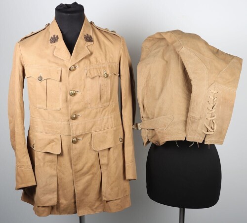 WW1 British Officers KD Tunic & Breeches Attributed MC Recipient.