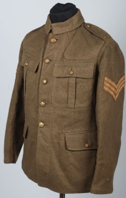 WW1, Great War, British 02 Pattern Service Dress Tunic, South Wales Borderers.