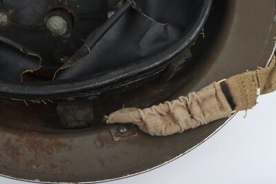 WW2 British Home Front Senior Warden's Steel Helmet - 2